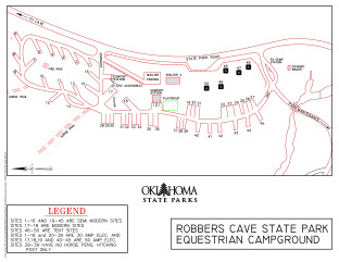 View Equestrian Campground Map